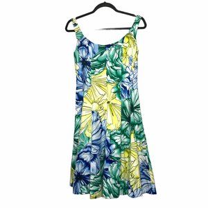 Nine West Floral Sleeveless Dress - Size 4